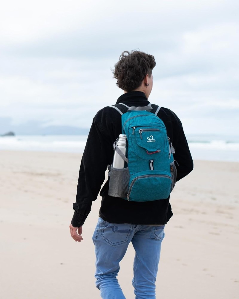 Small Lightweight Packable Backpack: 20l Ultra Light Foldable Travel Hiking C...