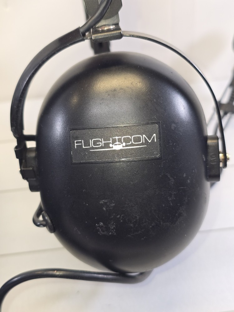 Flightcom Aviation Helicopter Headset Flight Com