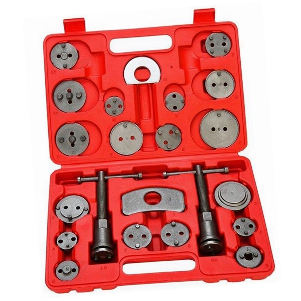 22x Universal Disc Brake Caliper Brake Piston Wind Back Rewind Hand Tools Kit