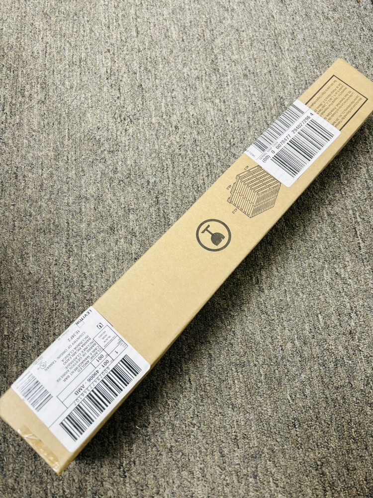 49006-AMB (LEVITON) ANGLED CABLE MGMT BAR BLACK