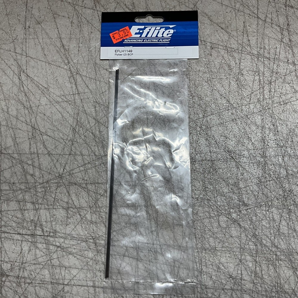 E-flite (EFLH1149) BCP Flybar/2 (NIB)