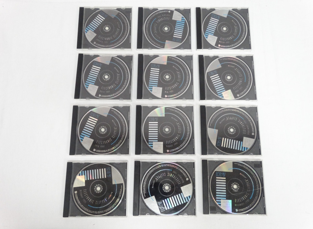 Dynamic Graphics Electronic Clipper Clip Art Library Jan. - Dec. 1997 Complete