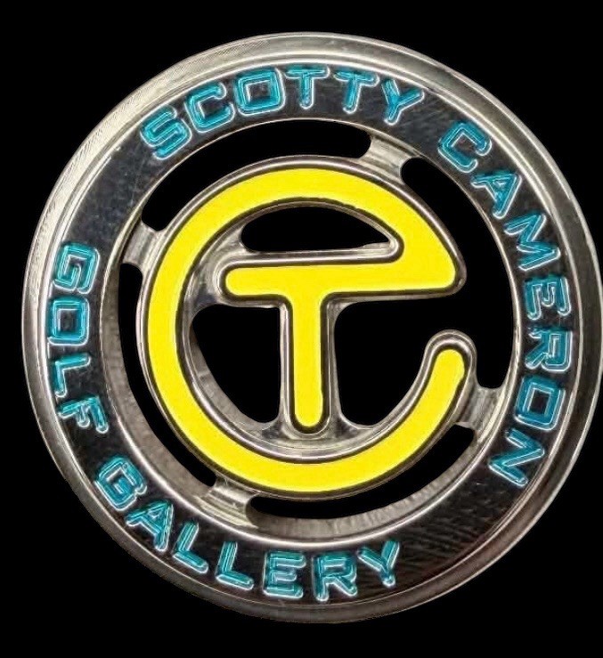 NWT Scotty Cameron Gallery Circle T Ball Coin Blue & Yellow Golf Gallery 2026
