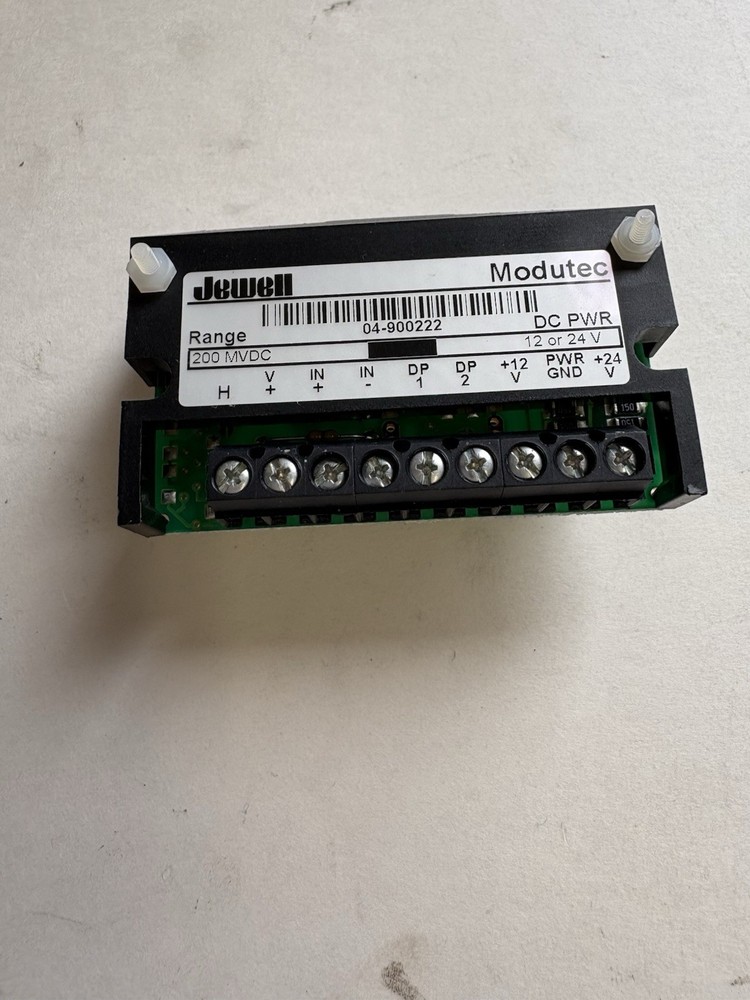 New Jewell Modutec Digital Panel Meter 04-900222