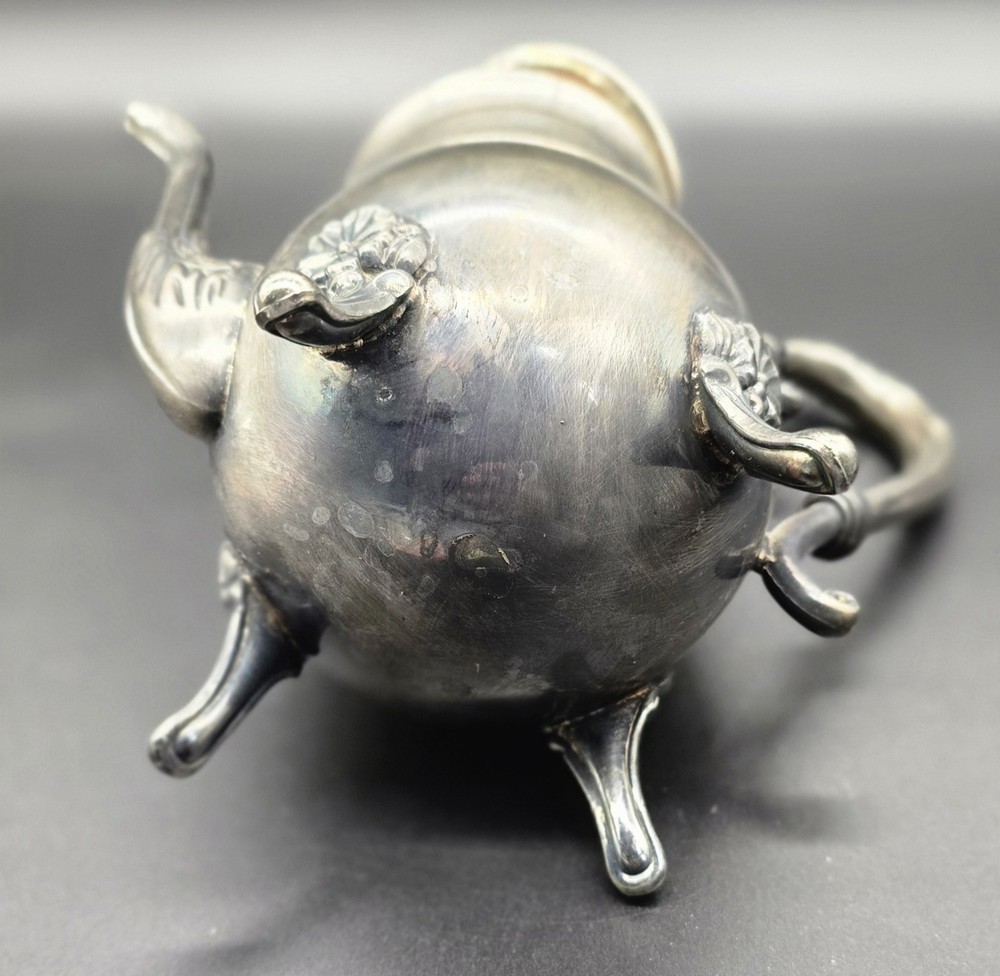 Vintage Silver Plated Tea Coffee Pot 10in