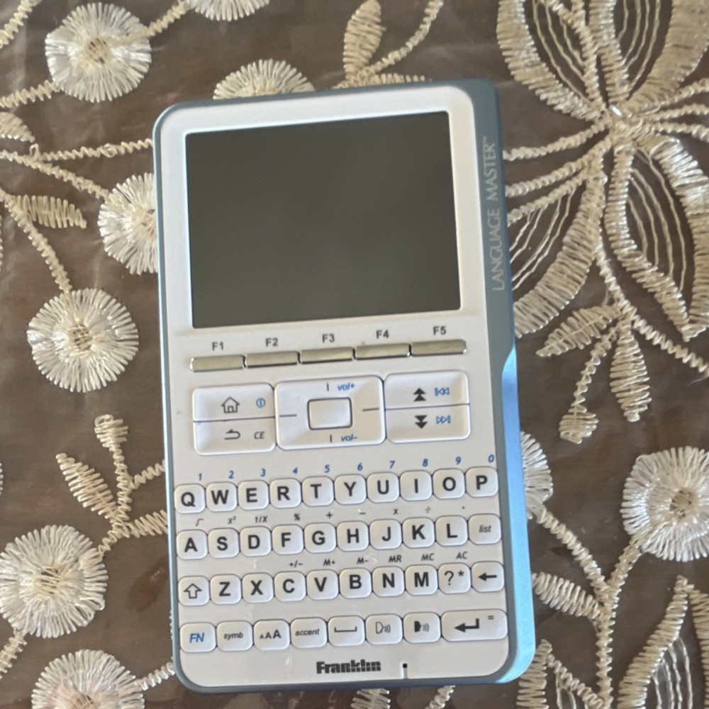 Franklin BSI-6300 Electronic Translator Voice Function English/Spanish