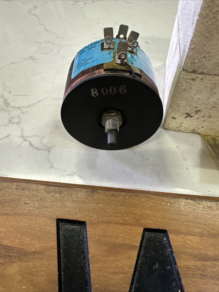 Statco Type 252 Variable Transformer New Old Stock