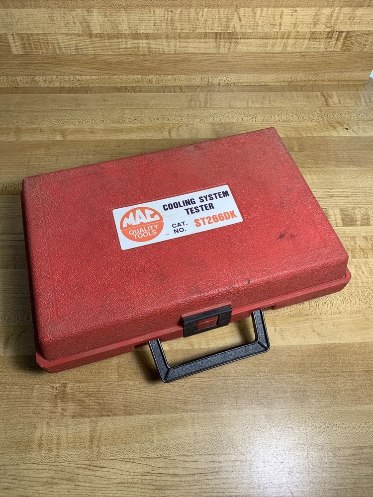 Mac Tools ST266DK Cooling System Tester In Case As Is