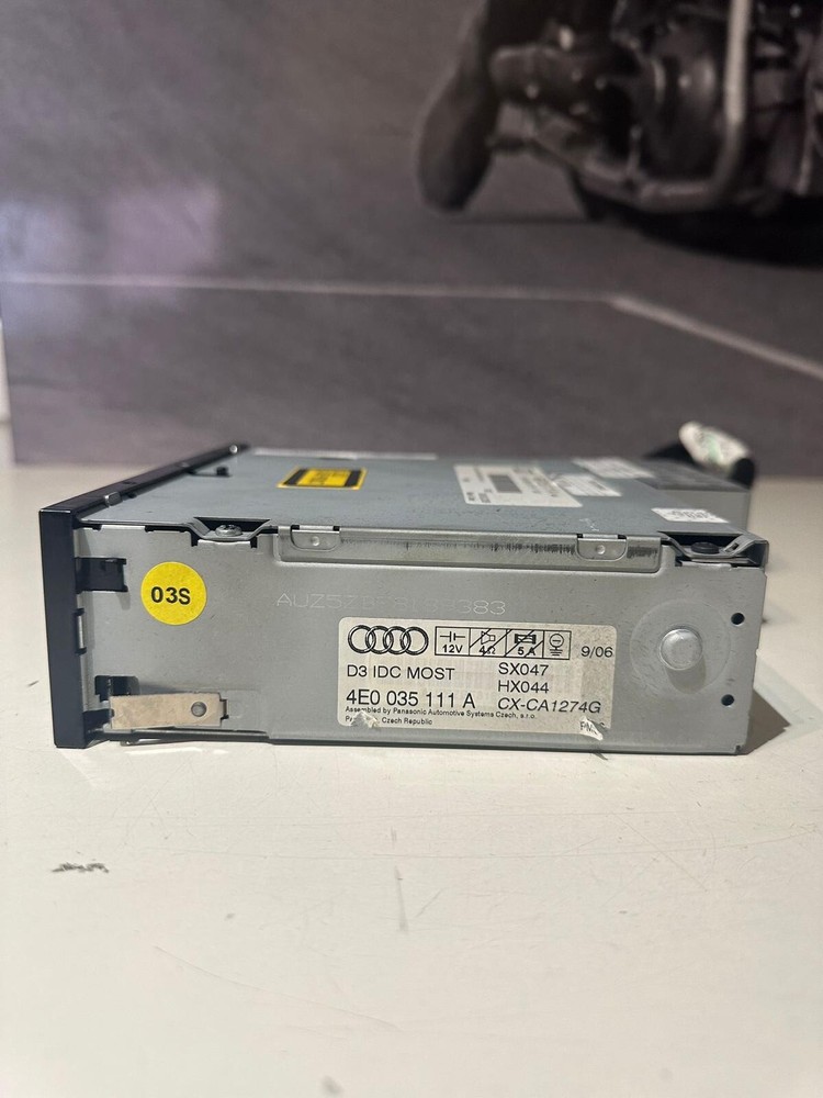 2007 Audi A6 C6 3.2 CD Changer 4E0035111A