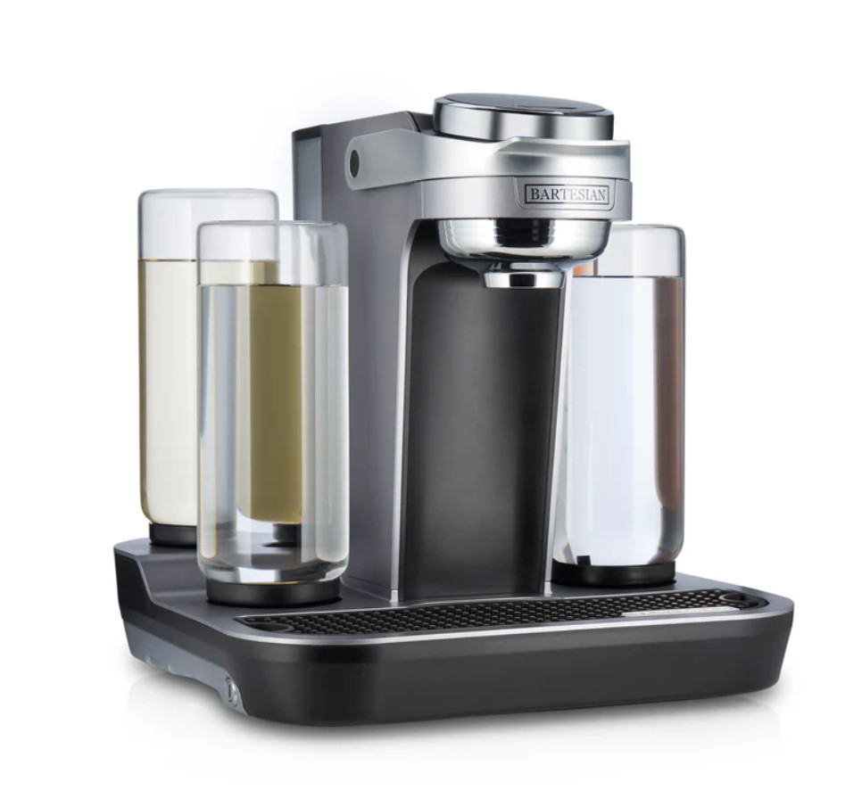 Bartesian 55300 Premium Cocktail Machine - Gray used 2x