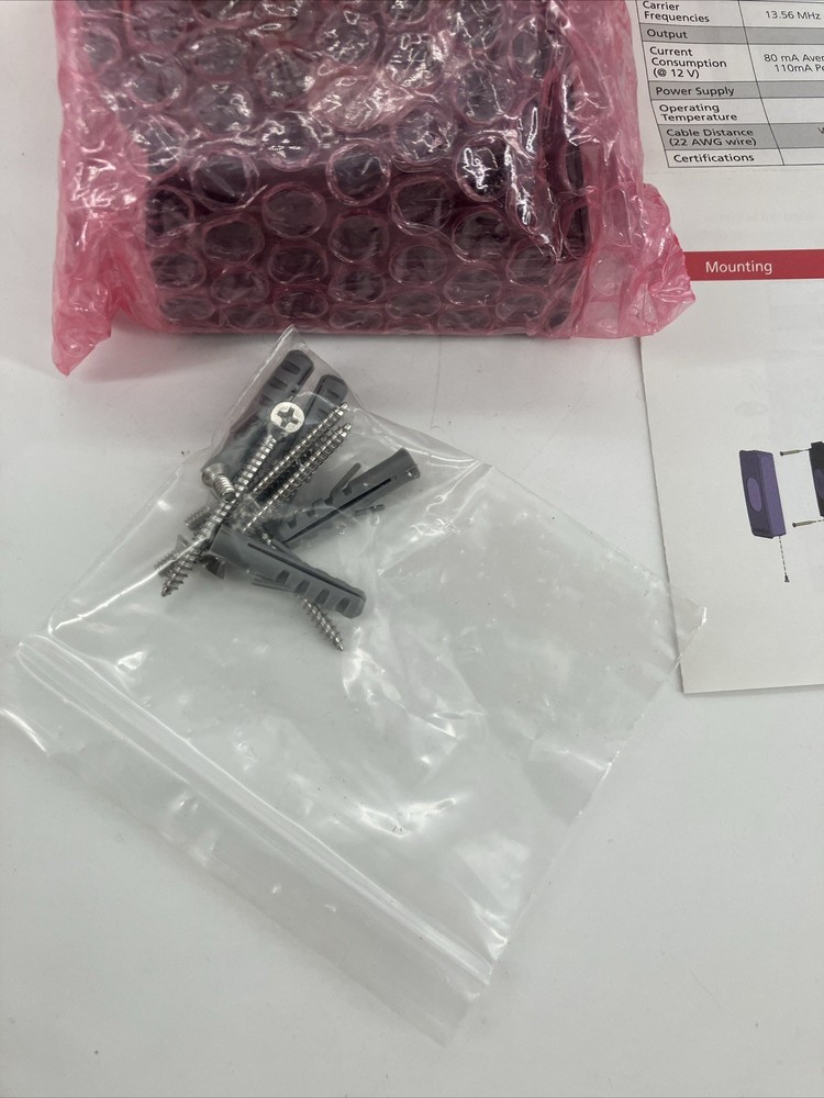 Identiv uTrust TS Migration Wall Switch Reader 8112ABP000 New Ships Fast