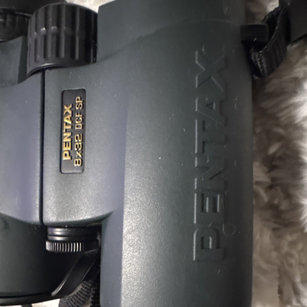 PENTAX 8x32 DCF SP Binoculars Phase Coating 8x 32mm Black Case Strap