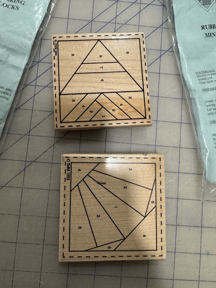 THOROUGHLY MODERN MINIS "FANCY FISH" AND "FAN" USED PLUS PATTERN