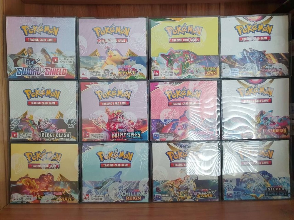 Pokemon Booster Box Premium Clear Protector - 10 Pcs (Extra Thick)