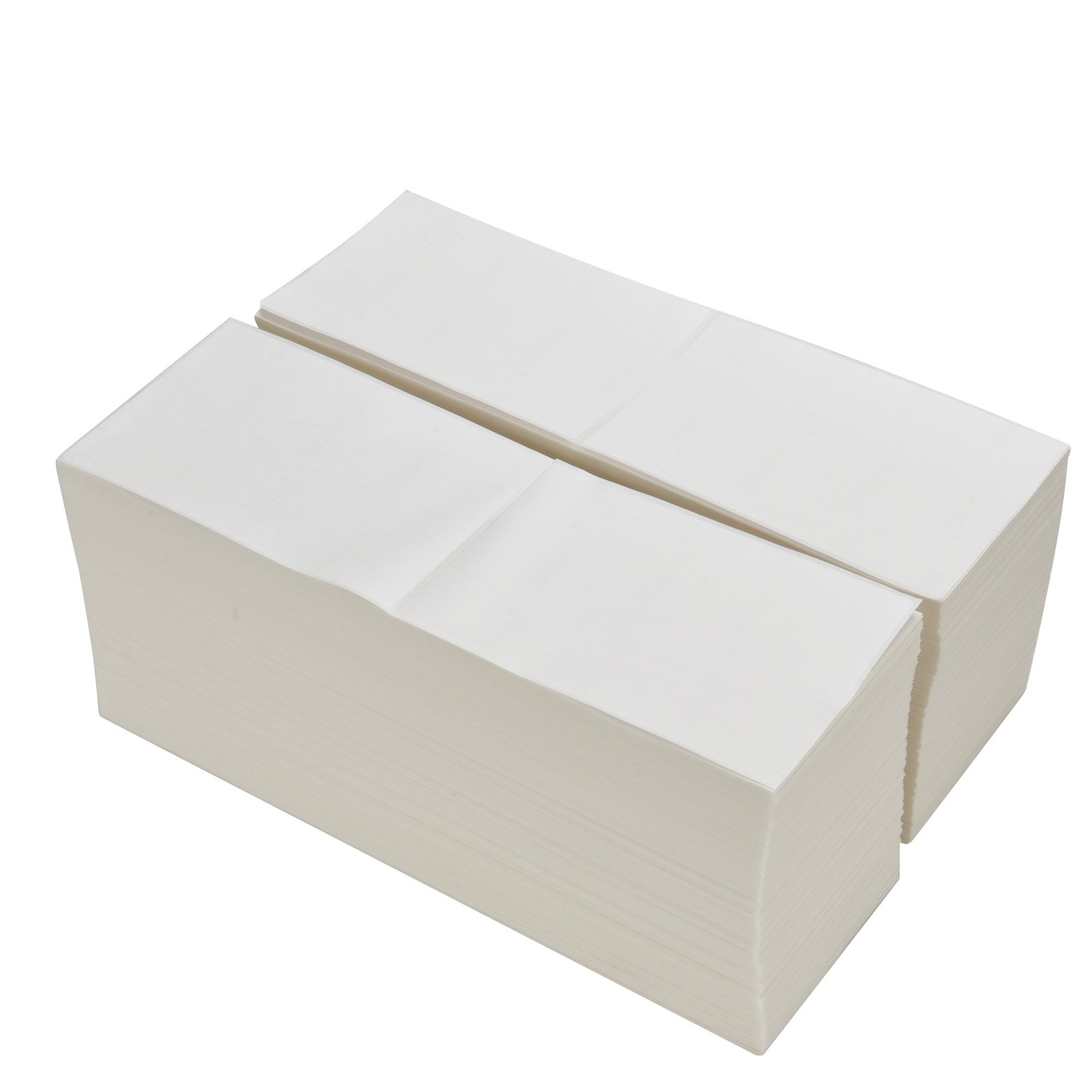 4000-20000 4x6 Fanfold Direct Thermal Shipping Labels Perforated Label For Zebra