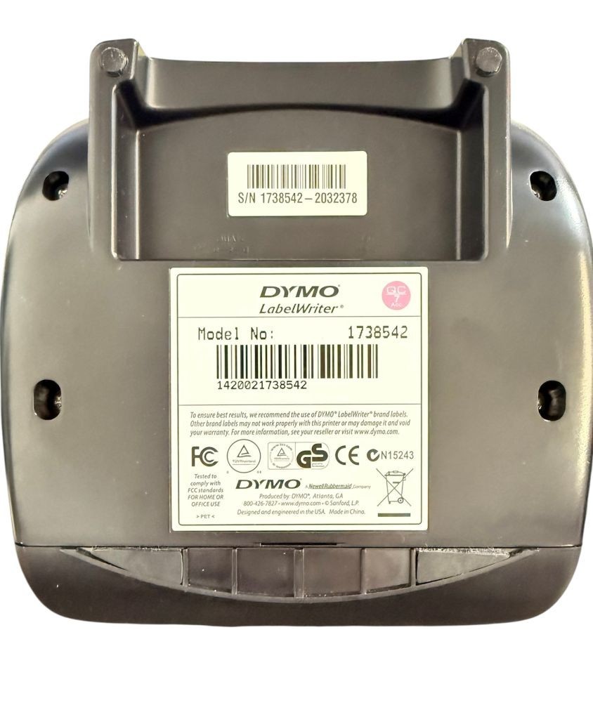 Dymo LabelWriter 4XL Thermal Label Printer, 4x6 shipping labels - Black