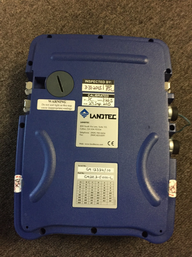 CES-LANDTEC GEM2000 Methane Detector with case no battery pack/adapter