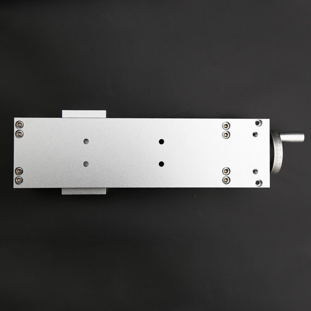 16" Manual Sliding Table CNC Slide Ballscrew Linear Stage Actuator Module 200mm