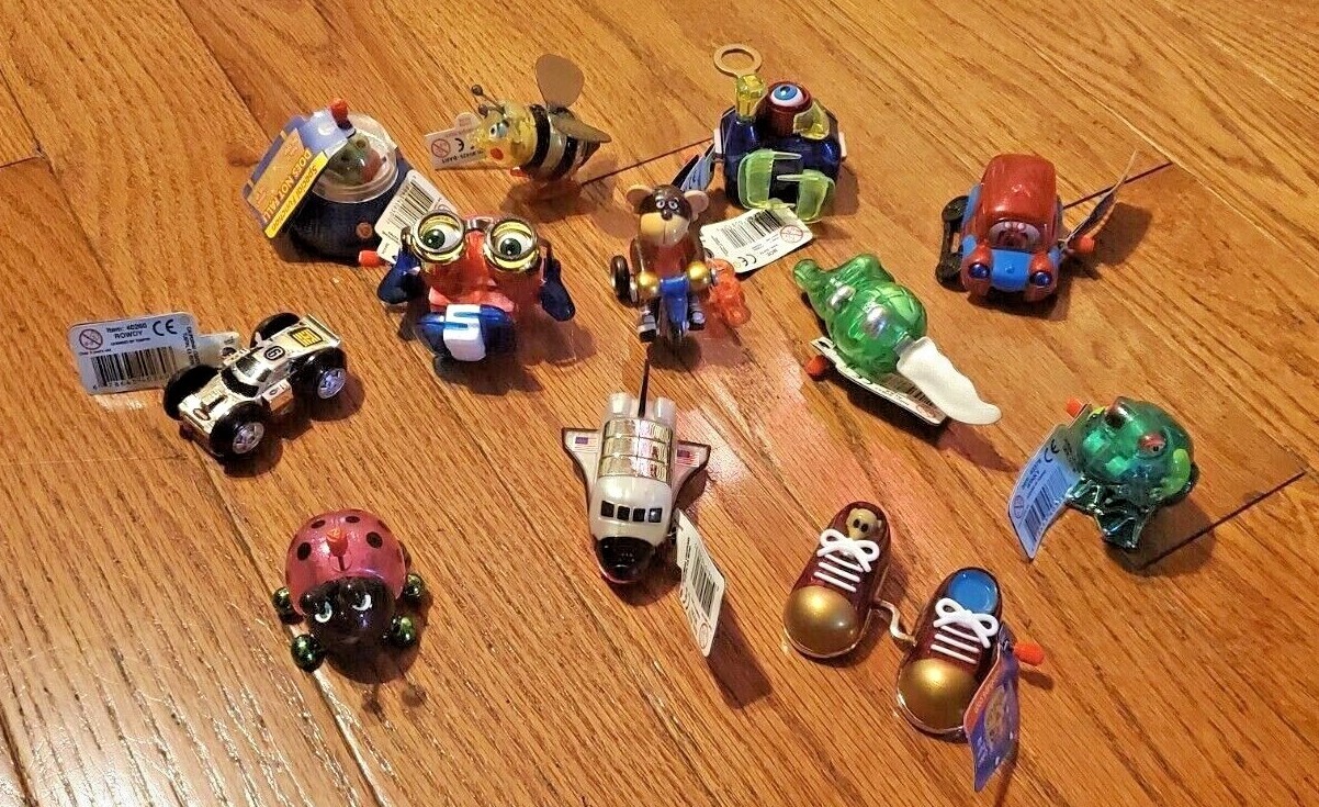 Z WIND UPS COLLECTIBLES WITH TAGS MOONY TOPAZ ROWDY RAFFI PEEPERS & MORE