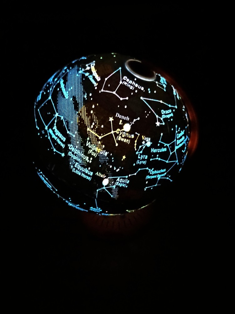 Little Experimenter Constilations & Ceiling Projector World Globe Night Light