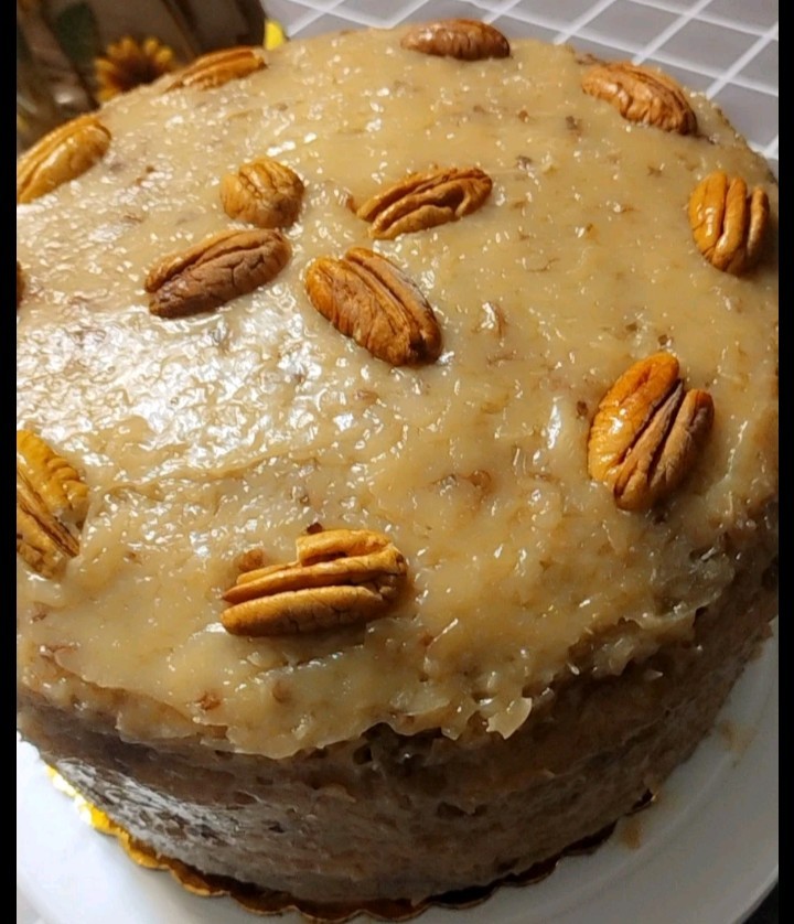 German Chocolate Cake 3 Layers