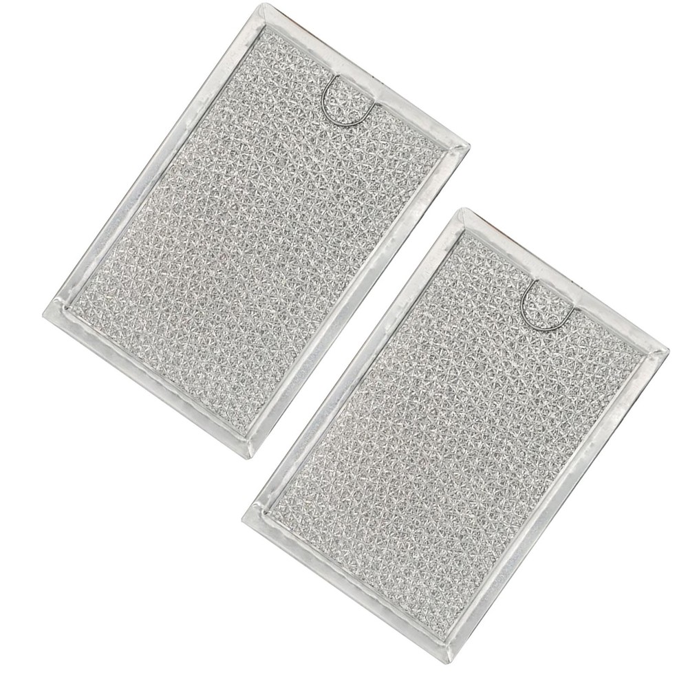 2 Pack WB06X10309 Microwave Oven Aluminum Mesh Grease Filter For Multiple Brands