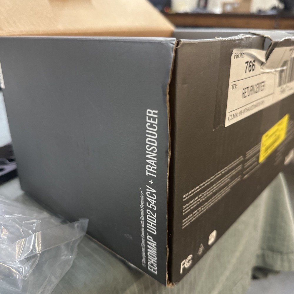 GARMIN ECHOMAP 5” UHD2 54CV + Transducer Chartplotter/Fishfinder Combo. SEE VID