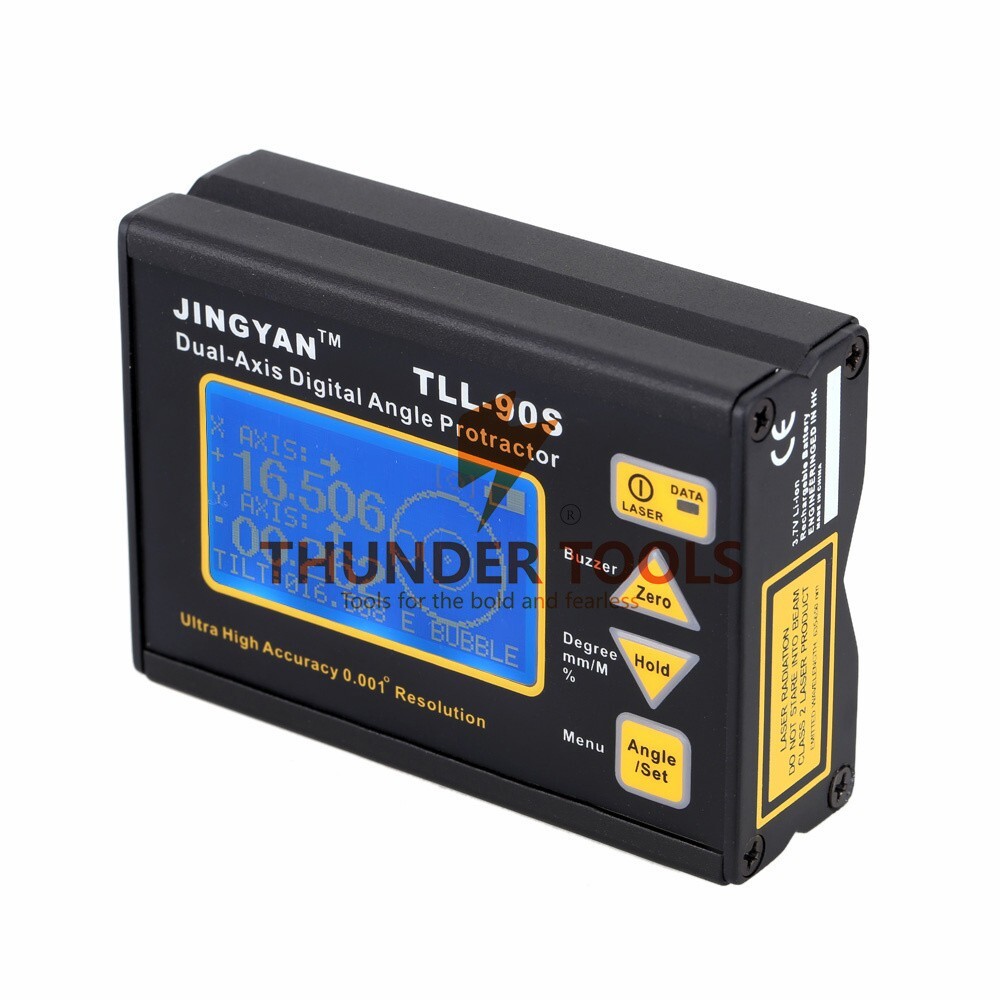 Thunder Tools TLL-90S Super High Precision Angle Meter Professional Dual-axis