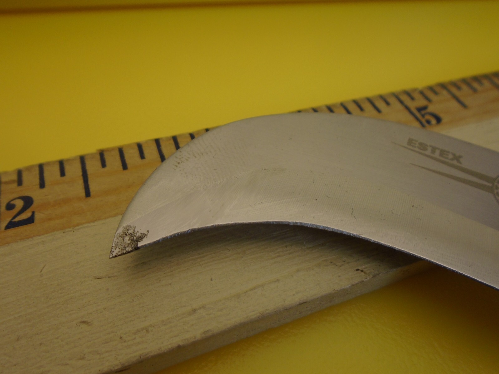 Basix Lineman Knife SK50 High Visibility Orange Handle Hang Ring New Old Stock