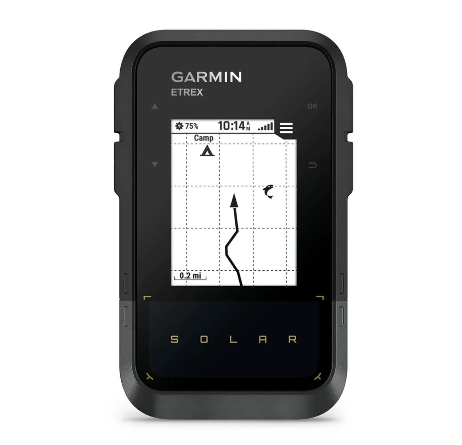 Garmin eTrex Solar Outdoor Handheld GPS With Solar Charging 010-02782-00