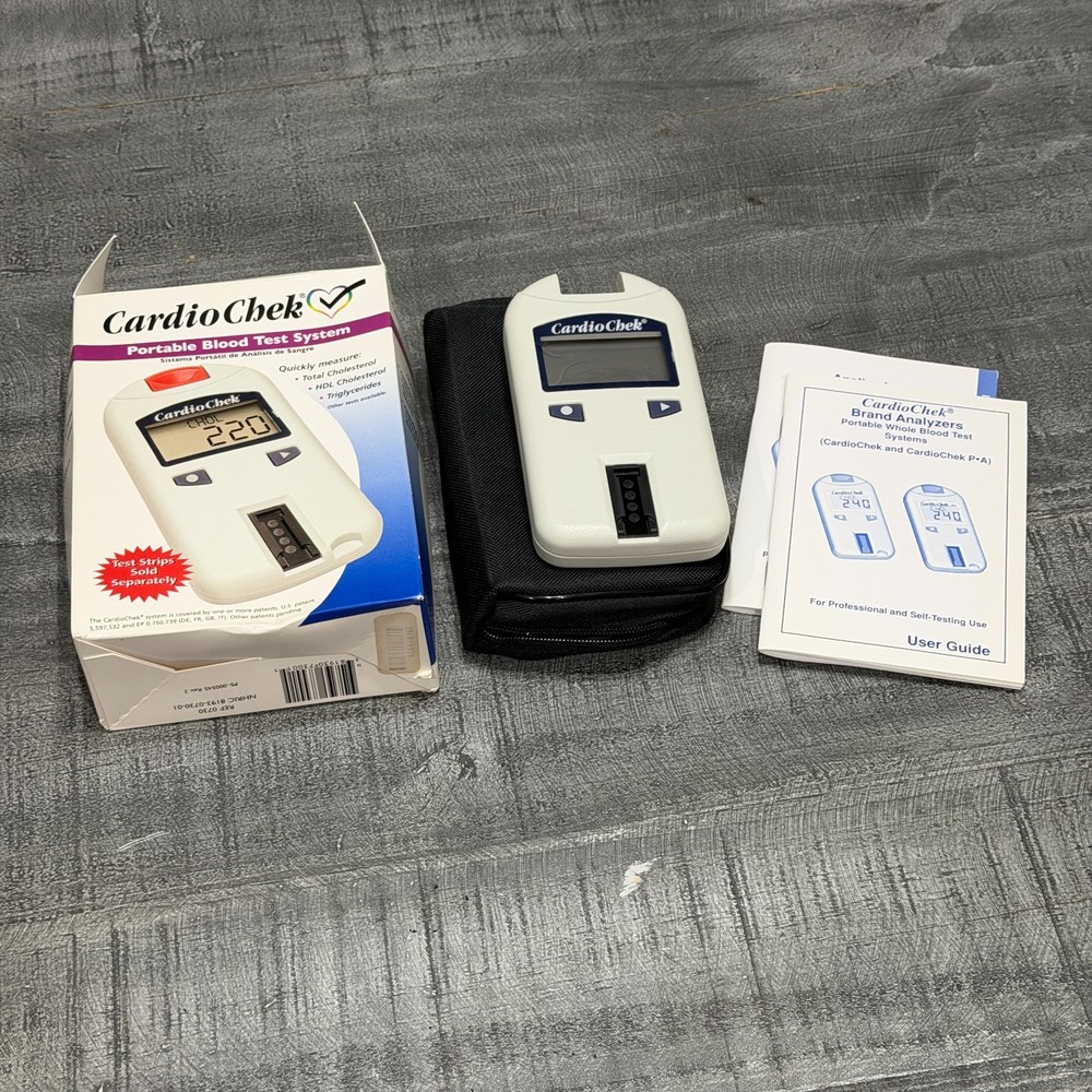 CardioChek Cholesterol-Testing Kit - White