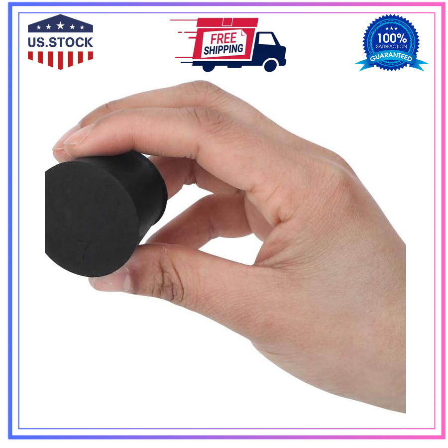 27 Pack (10 Assorted Sizes) 000# - 7# Tapered Lab Bungs Solid Rubber Stoppers