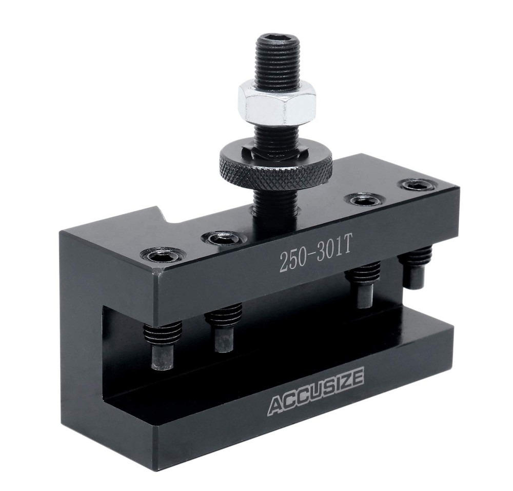 Accusize Industrial Tools Style Cxa Turning and Facing Quick Change Tool Post Ho
