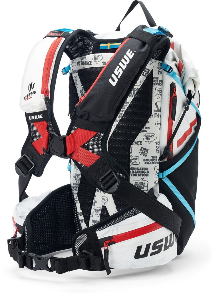 USWE Hajker Pro 30 Winter Waterproof Backpack Black/White