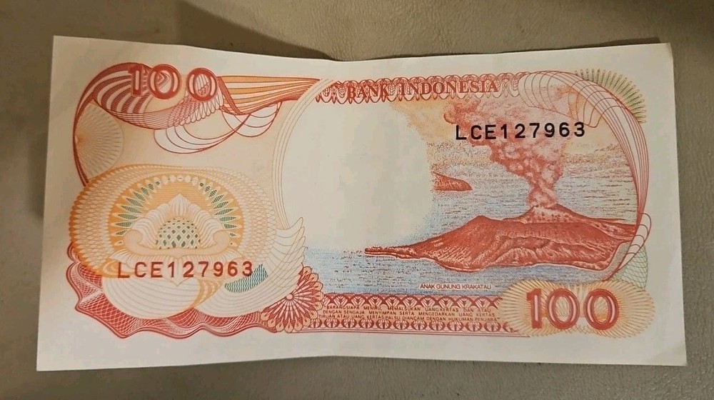 1992 Indonesia 100 Rupiah Note