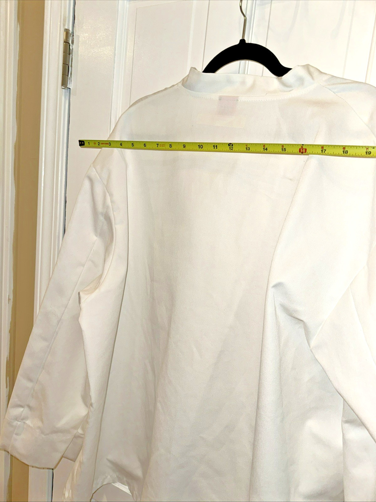 Chef jacket made in USA Traditional Chef Coat White 100% Midweight Cotton 3XL
