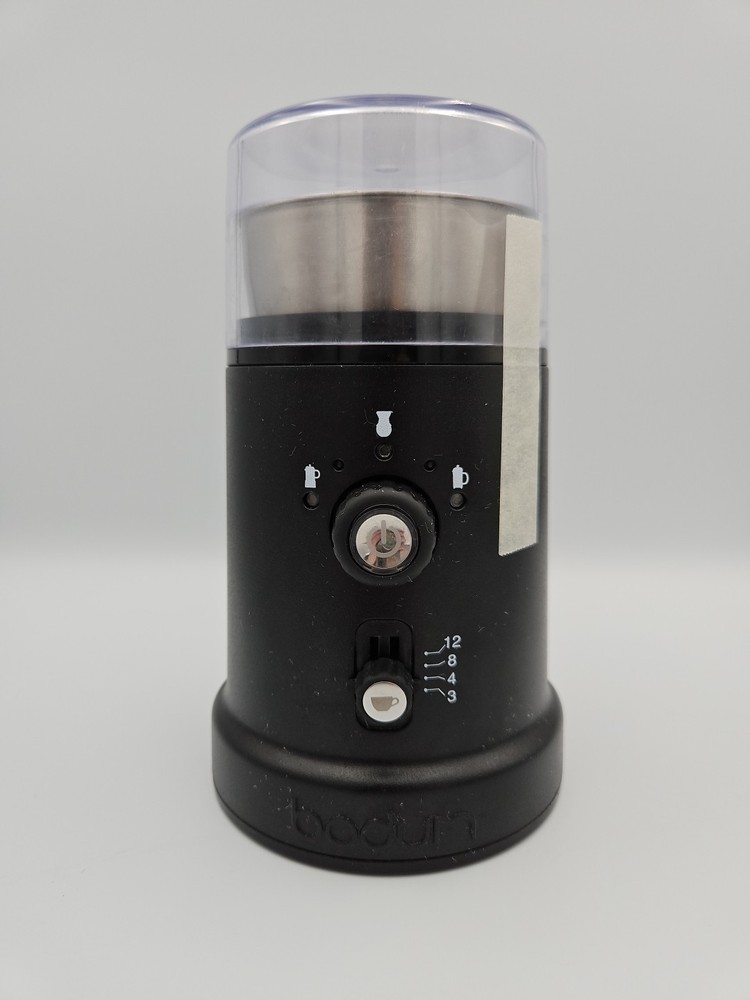 Bodum Bistro Adjustable Blade Grinder Coffee Grinder- Matte Black