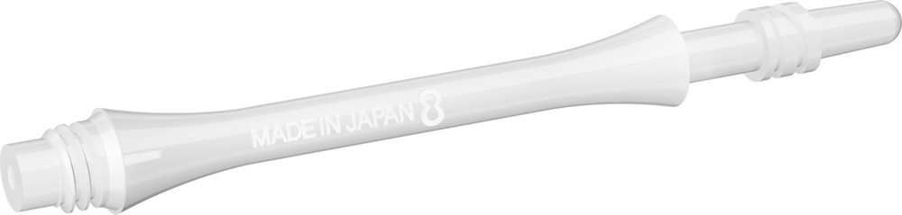 Target 8 Flight Slim White 33mm Spin Shaft