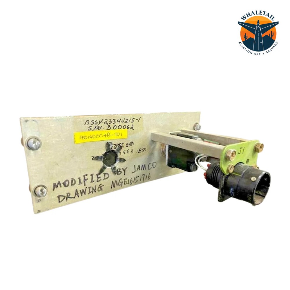 Original 747-400 Ground Test Enable Switch from Flight Deck