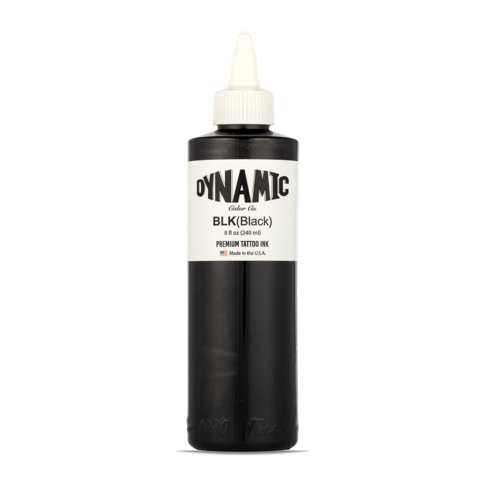 Dynamic Color Co Black Ink 8Oz Bottle
