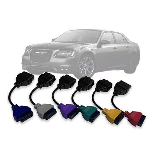 OBD2 Cable Set for FiatECUscan,Compatible with OBDii Diagnostic Scanner