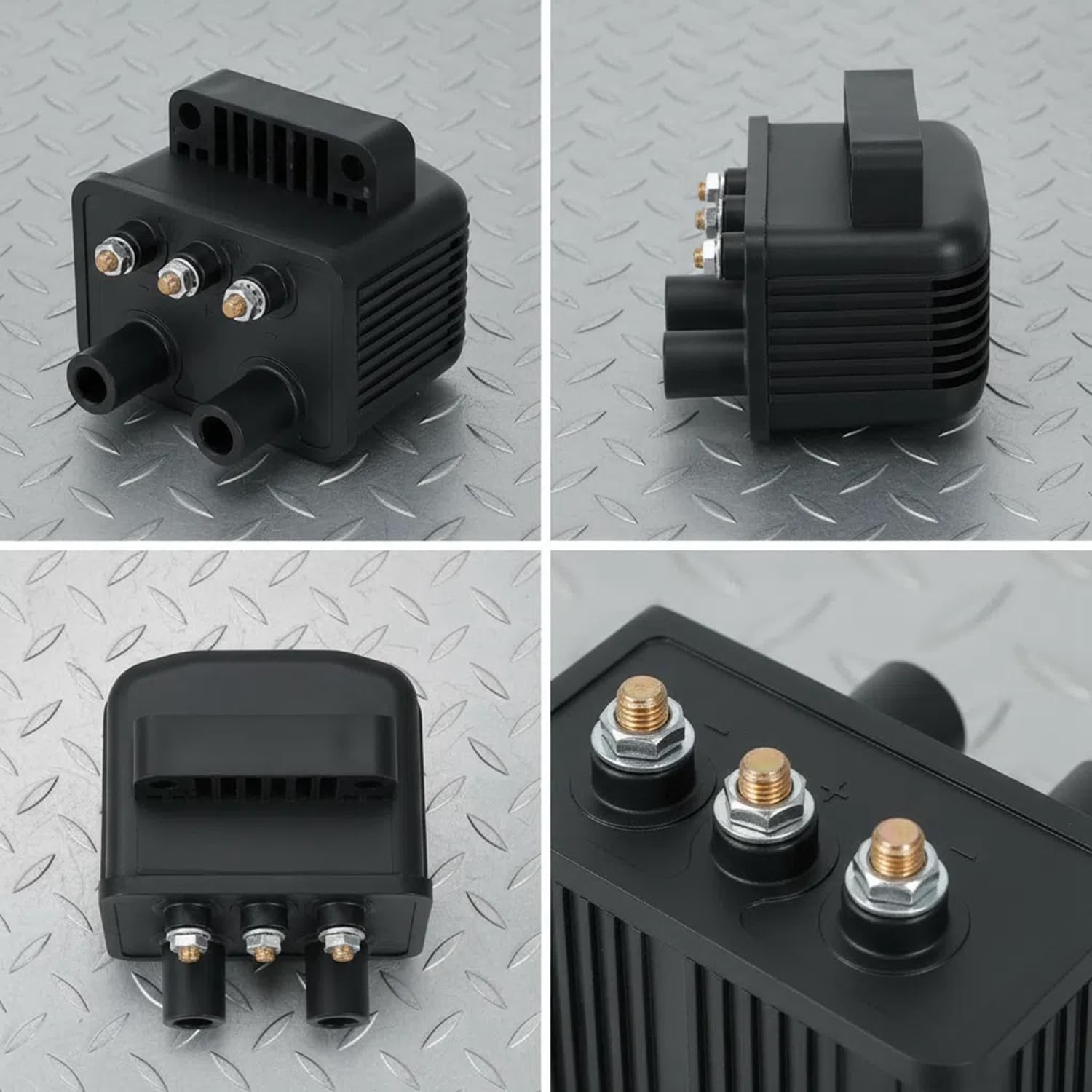 ​​Single Fire Ignition Coil 53-434 for Harley 3 Ohm Fits Twin Cam Evo Softail