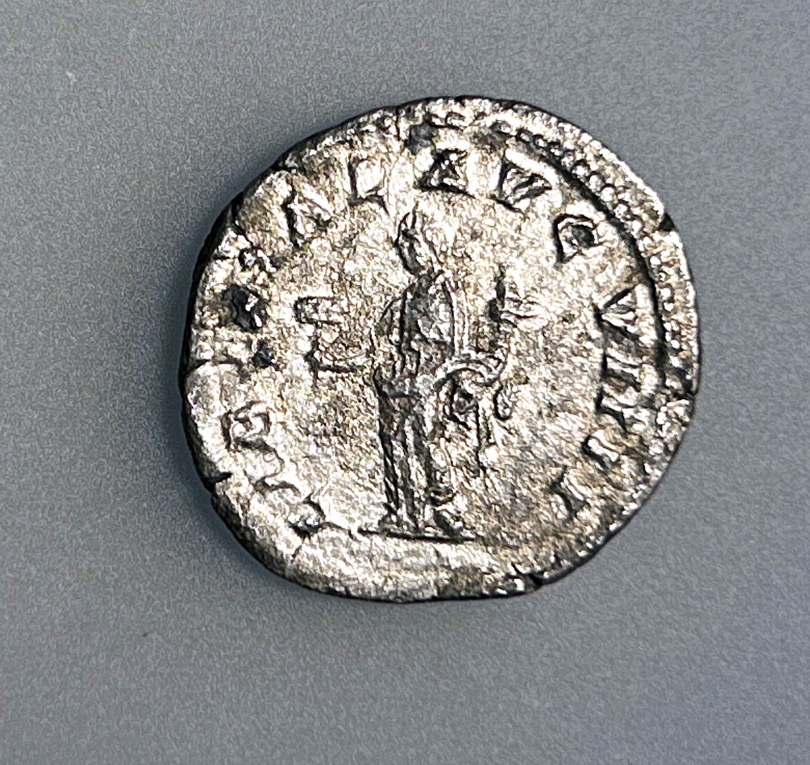 Roman Empire Caracalla Ar Denarius VF