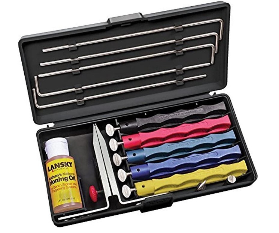 Lansky Deluxe 5-Stone Sharpening System