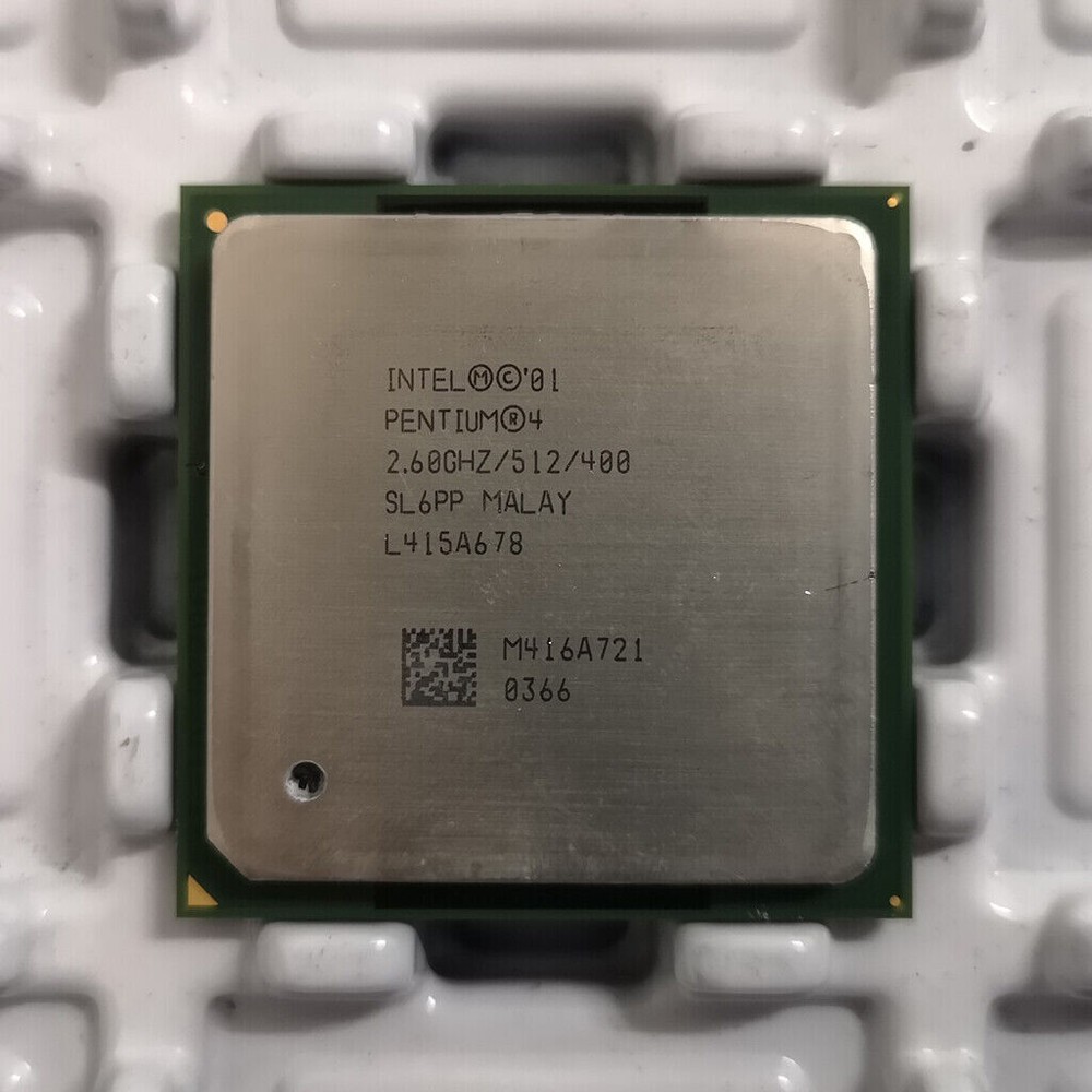 Intel Pentium 4 P4 2.6GHz SL6PP 512 KB 400MHz Socket 478/N CPU Processor For PC