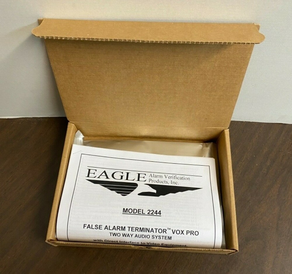 Eagle Model 2244 Terminator VOX PRO Two Way Audio Alarm Verification Module