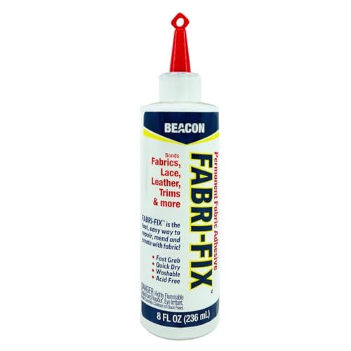 BEACON Fabri-Fix Bonding Solution - Fast Grab & Quick Dry for  Assorted Sizes