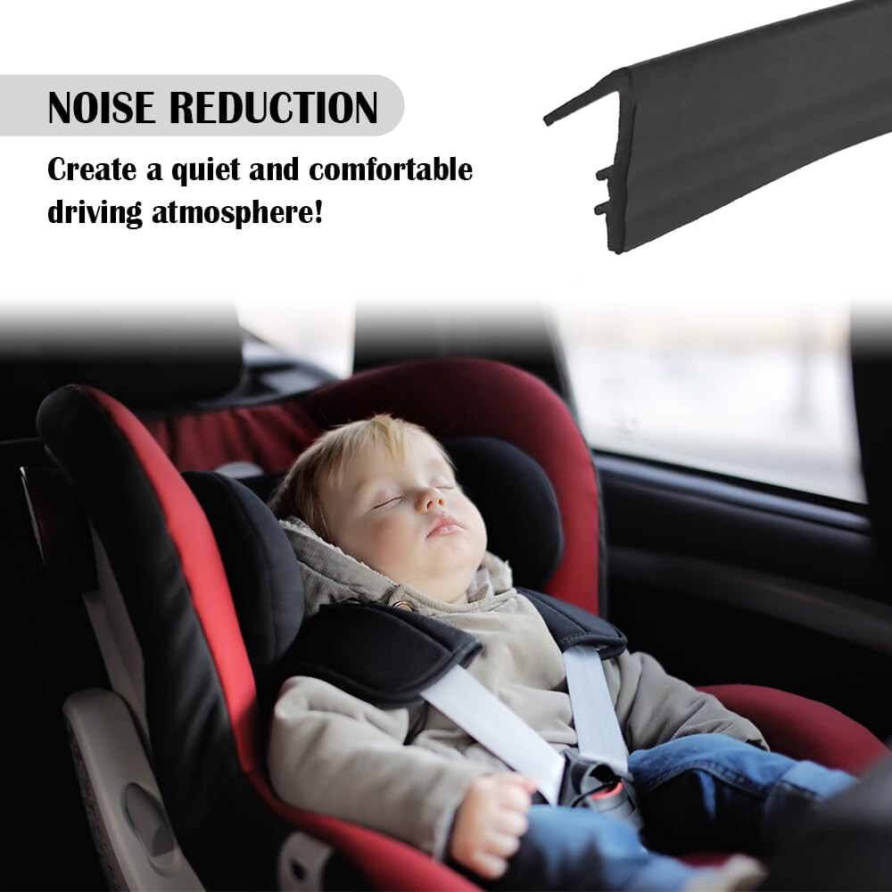 13ft V-Shape For Lexus Window Edge Moulding Trim Weatherstrip Seal Strip