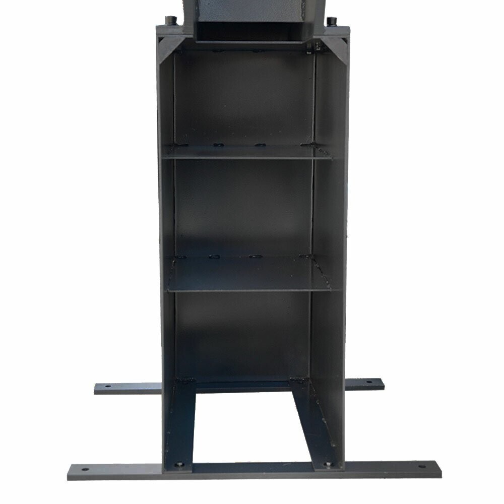 C-Frame 16 Ton Hydraulic Press 7-7/8" Stroke 2-Speed Hand Pump with Gauge