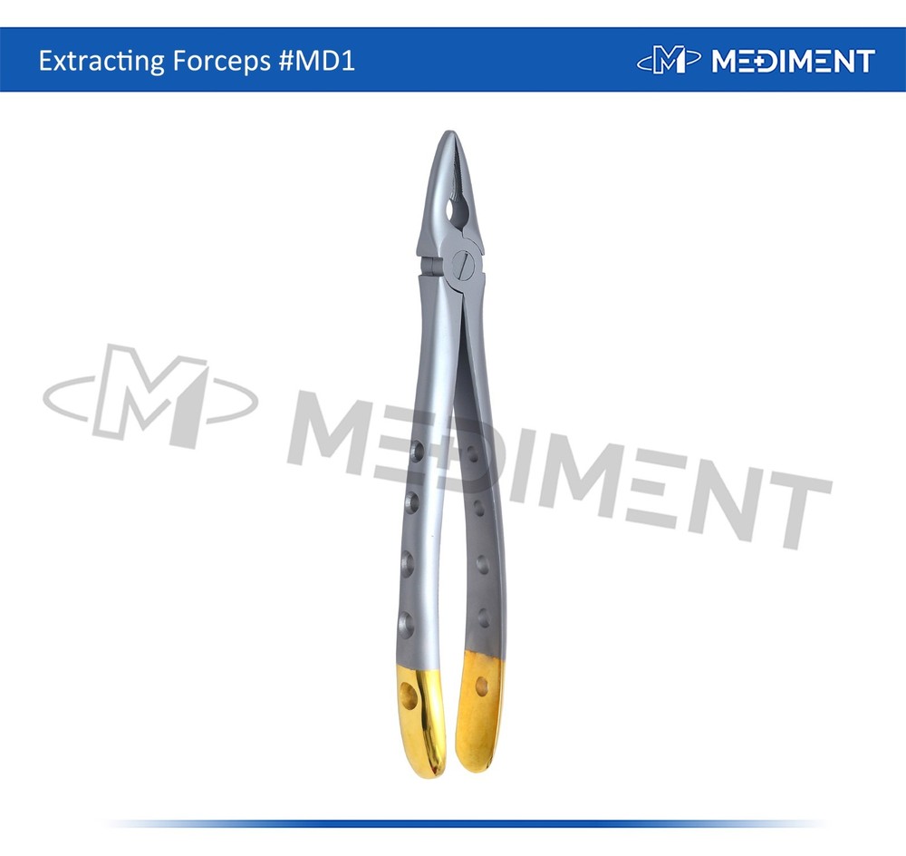 DENTAL #MD1 EXTRACTION FORCEPS TOOTH EXTRACTING ATRAUMATIC FORCEPS